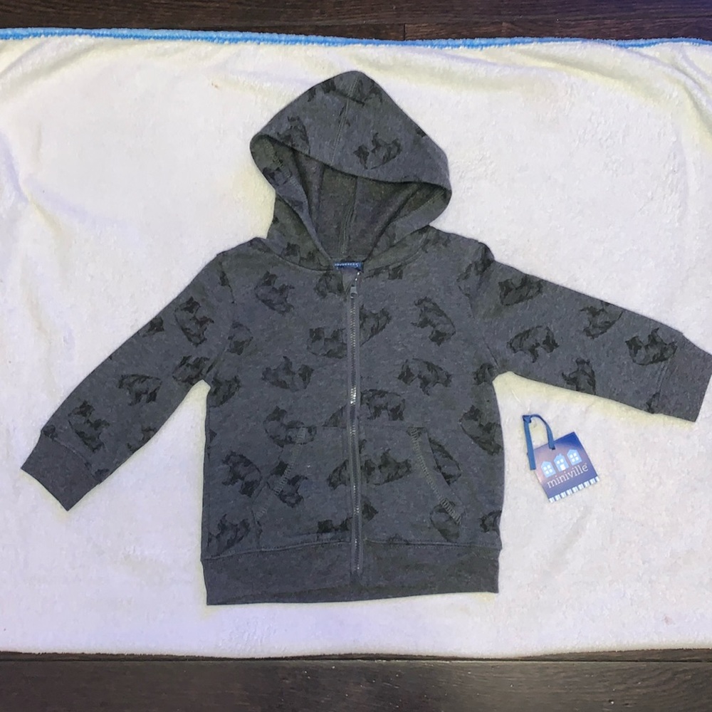 Hoodie zip up for babies. NWT!